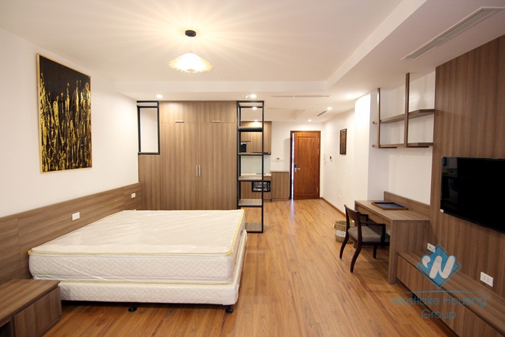 A nice and clean studio apartment for rent in quite area, Tay Ho, Ha Noi